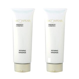 [Set] Mikimoto Moon Pearl Refining Massage 3.5 oz (100 g), Set of 2