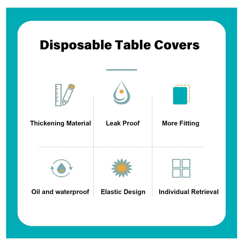Wobestod Disposable Dust Covers (Pack of 10, 120 x 160