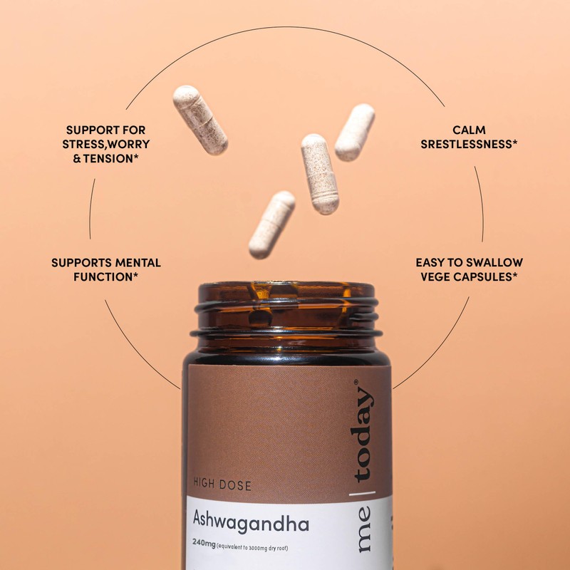 me today Ashwagandha 3000 – High Strength Adaptogen for Stress