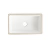 22 Inch Undermount Bathroom Sink Rectangle Undermount Sink White Ceramic