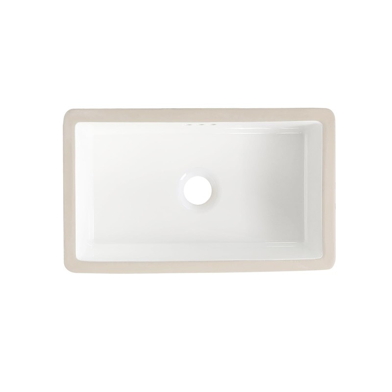 22 Inch Undermount Bathroom Sink Rectangle Undermount Sink White Ceramic