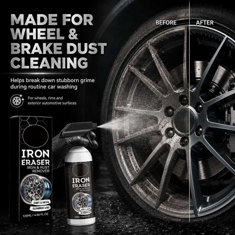 KDIRST Iron Eraser,Iron Eraser Iron and Rust Remover,Iron Eraser Rust