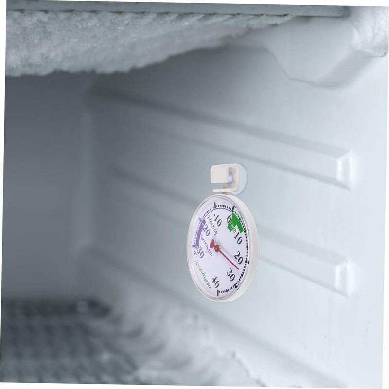 iplusmile Refrigerator Freezer Dial Thermometer High Precision Low Indicator for