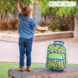 Stephen Joseph Kids' Luggage, Blue Shark, One Size