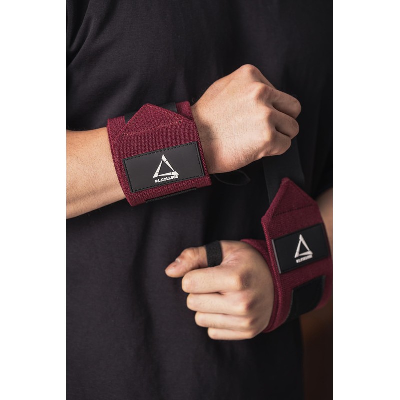 [Made by Powerlifter seriously] P.L. College Wrist Wraps - Strong