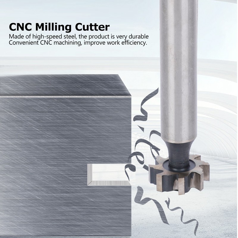 T Slot Cutter Bit HSS High Speed Steel Straight Shank