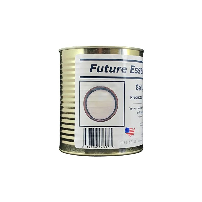 1 Can of Future Essentials Iodized Salt, #2.5 Can, 2lbs