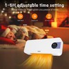 Wall Mounted Heater 1500W PTC Ceramic Electric Space Heater with