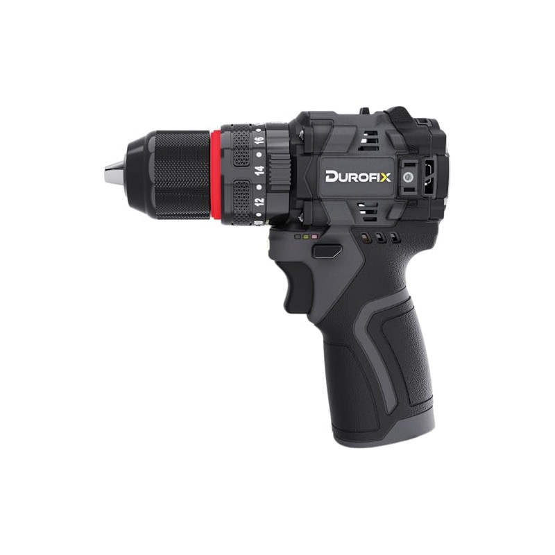 Durofix G12 Cordless Drill, 50Nm Combi Drill Driver, 1,800RPM 2