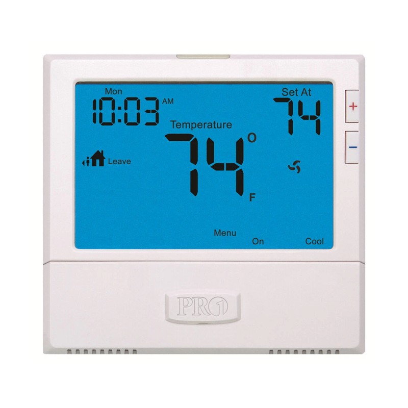 Pro1 T725 Programmable Thermostat, 2H/1C, 5-1-1 Days Programs per Week