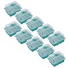 10Pcs Seedling Trays 12 Hole Transparent Adjustable Ventilated Seedling Starter