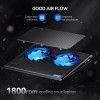 Tecknet Adjustable Laptop Cooling Pad With Dual Fans For Gaming
