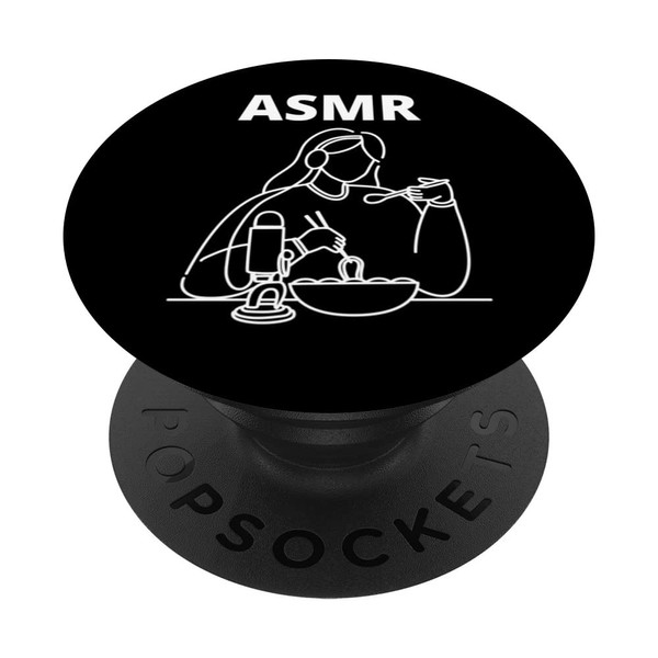 ASMR Eating Foods PopSockets Swappable PopGrip
