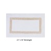 Better Trends 100% Cotton Hotel Collection Bath Mats, White &
