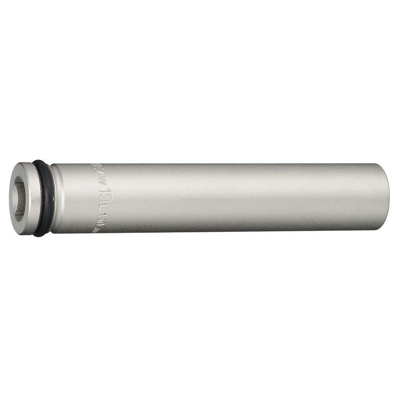 TONE HP4NV-19L150 Ultra Long Socket for Impacts, 0.5 inch (12.7