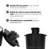 Snuff Cup Pro Spittoon with Discreet Storage Fits Up to