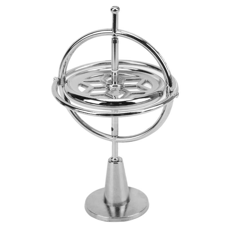Metal Gyroscope Anti Gravity Rotating Top Gyroscope Balance Toy Educational