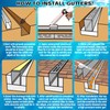 Otoolling 1 Pcs Pool Deck Drain 1.25-inch W x 4-feet
