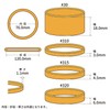Rubber Band #30 < 1.8 oz (50 g) Transparent Bag