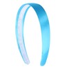 1 Inch Satin Hard Headband (Light Blue)
