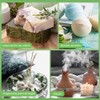 Aceites esenciales 100% naturales 6 piezas – Lavanda, Naranja, Eucalipto,