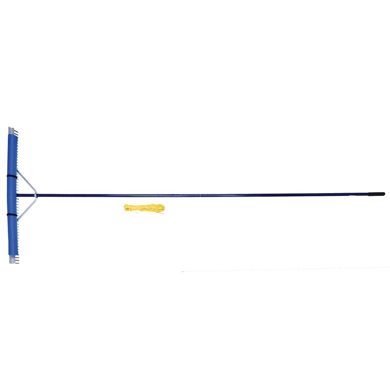 Extreme Max 3005.4254 48" Floating Weed Lake Rake with 11'