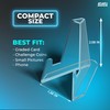 20 Pack Card Display Stand, Acrylic Easel Card Display, Sports