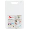 Sanyo Kasei TKW-S Cutting Board, Heat Resistant, Antibacterial, White, S,