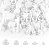 LOGJAM 300 Pcs 5 Size Plastic Hole Plugs Cover, 1/5"