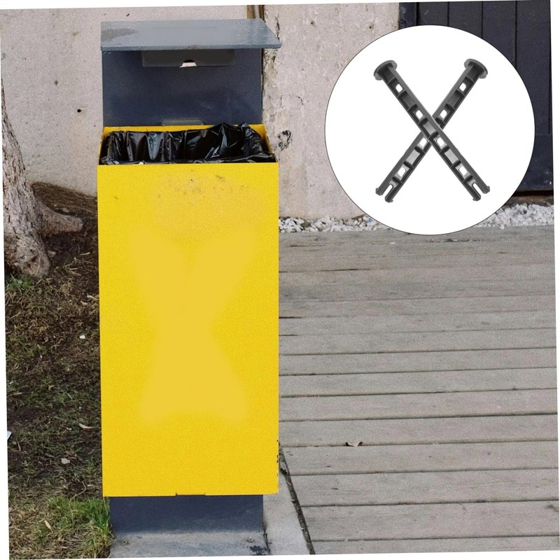 Kisangel 10pcs Bin Lid Hinge Trash Can Latch Replacement Design