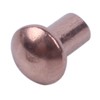 Byttlerom 400 Pcs 5/64 x 1/8 Inch Round Copper Solid