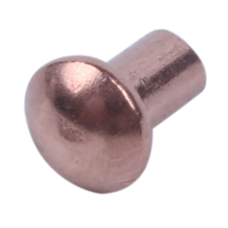 Byttlerom 400 Pcs 5/64 x 1/8 Inch Round Copper Solid