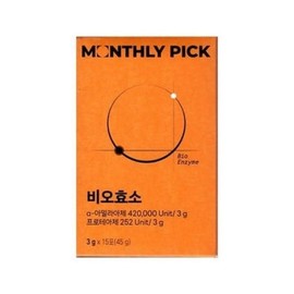 먼슬리픽 비오효소 3g x 15포 x3SET (AD) Monthly Pick Bio Enzyme 3g x 15 Sachets x 3 SET (AD)