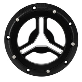 Motorcycle Clutch Derby Cover Protector Visible Aluminum Anodized for CVO Road Glide FLTRXSE, Road Glide FLTRX/Road King FLHR, Street Glide FLHXSE/FLHX 2016-2022