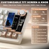 YUNZII IF68 Wireless Mechanical Keyboard (Beige,Candy Switch)