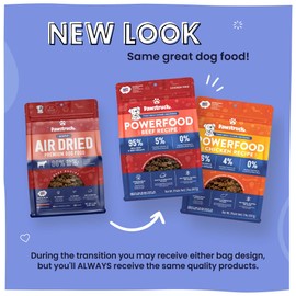 Pawstruck Air Dried Dog Food with Real Beef, Grain-Free, Made in USA, Non-GMO & Vet Recommended, High Protein Limited Ingredient Full-Feed for All Breeds & Ages, 2lb Bag