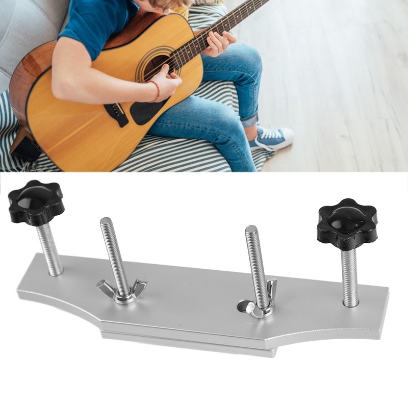 Guitar Bridge Clamp Adjustable Universal Firm Fixation Guitar Bridge Repair
