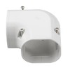 Inaba Denko LDK-70-W Cosmetic Pipe Cover Corner Plane 90° Flat