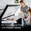 FREEZER SANITY The Original Chest Freezer Organizer Bins, Stackable Storage