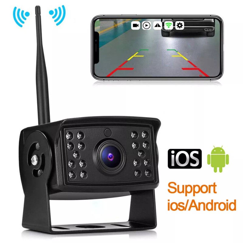 iPoster WiFi Wireless Car Truck RV Trailer Rear View Backup