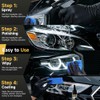 Carrie Rowe Headlight Restoration Kit,Headlight Restoration,Headlight Cleaner Oxidized & Yellowed