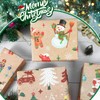 DPKOW Christmas Wrapping Paper, 12 Nutcracker Gift Wrapping Paper Sheets
