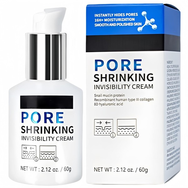 Pore Invisible Cream, Pore Shrinking Invisibility Cream, Pores Minimizer &