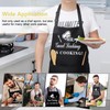 Xialvyu Funny Aprons for Men, MR Good Looking is Cooking,