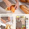 GDDAY Beeswax Bread Bags for Homemade Bread,Reusable Beeswax Bags for