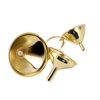 Gold Stainless Steel Funnel Side Handle 5 Pieces Stainless Steel
