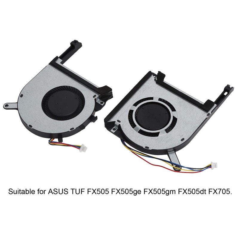 ASUS TUF Gaming, 2pcs Laptop CPU GPU Cooling Fans Fa506