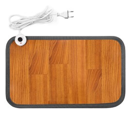 Heated Floor Mat 230 V, Foot Heating with Electric Foot Warmer, 50 x 30 cm, Can Be Used in the Office or at Home, Carbon Crystal Heating Pad Heating