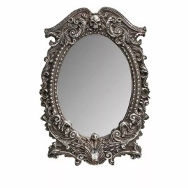 Alchemy Gothic MASQUE OF THE BLACK ROSE MIRROR Ornate Baroque Skull Pirate Frame