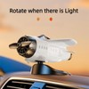 X JIAYOSEE A Solar-Powered,Quiet-Rotation car Ornament relieves Fatigue, car Decorations